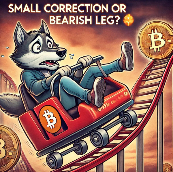 Small Correction or bearish leg? 😟