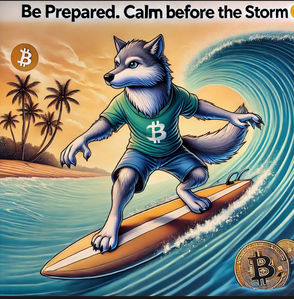 Be prepared. Calm before the storm 🌊